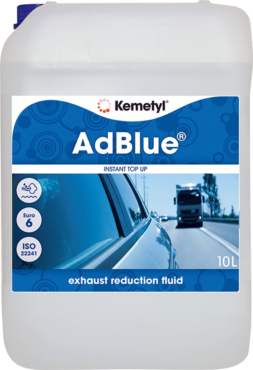 AdBlue vloeistof in een kan