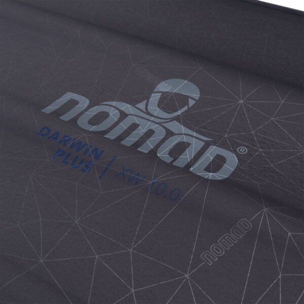 Nomad mat met geometrisch patroon