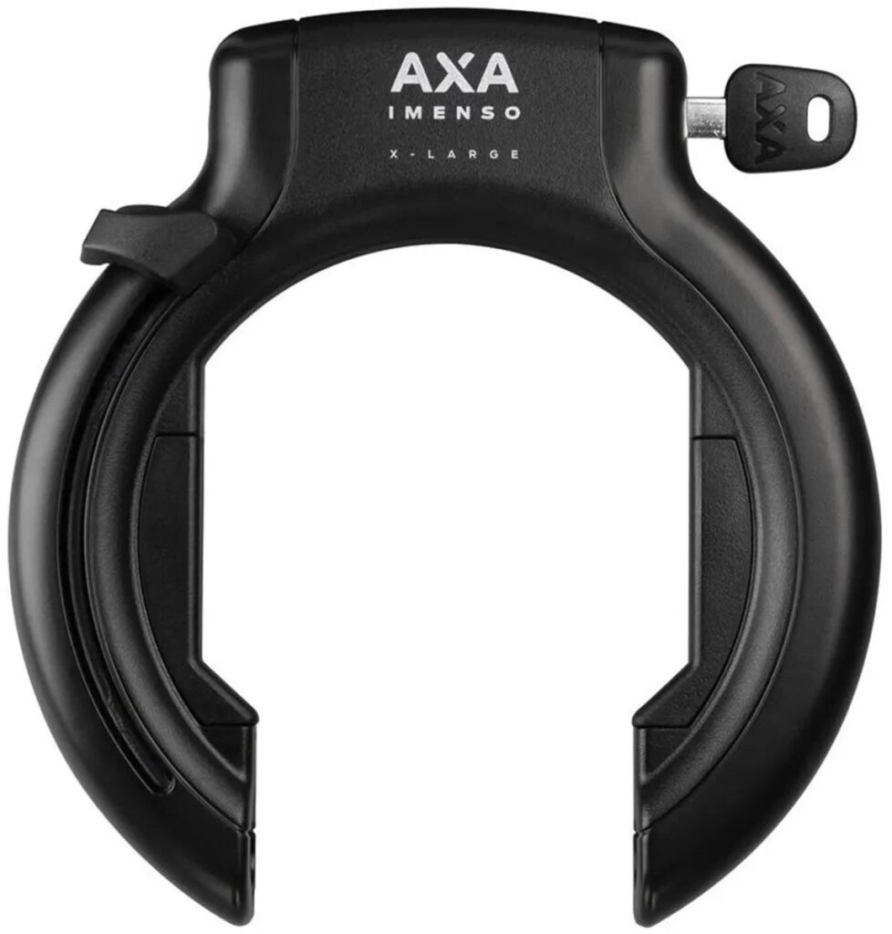 Cadenas à anneau AXA Imenso X-Large noir avec clé
