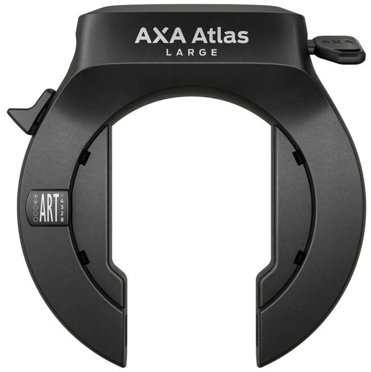 Zwart AXA Atlas Large ringslot voor fiets