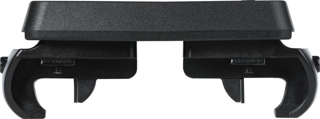 Zwarte fietshouder voor stuurbevestiging