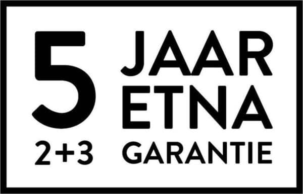 5 jaar ETNA garantie, 2+3 regeling