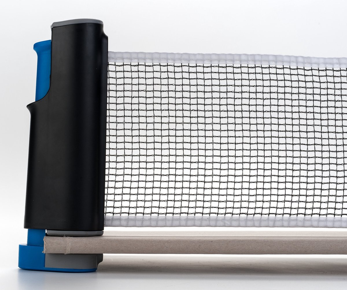 Opklapbaar tafeltennisnet op tafelrand