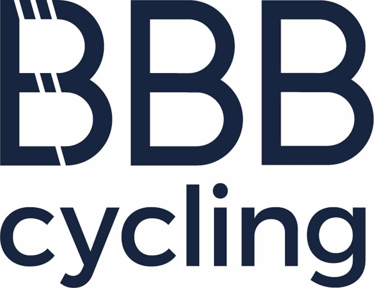 Logo van BBB Cycling met tekst.