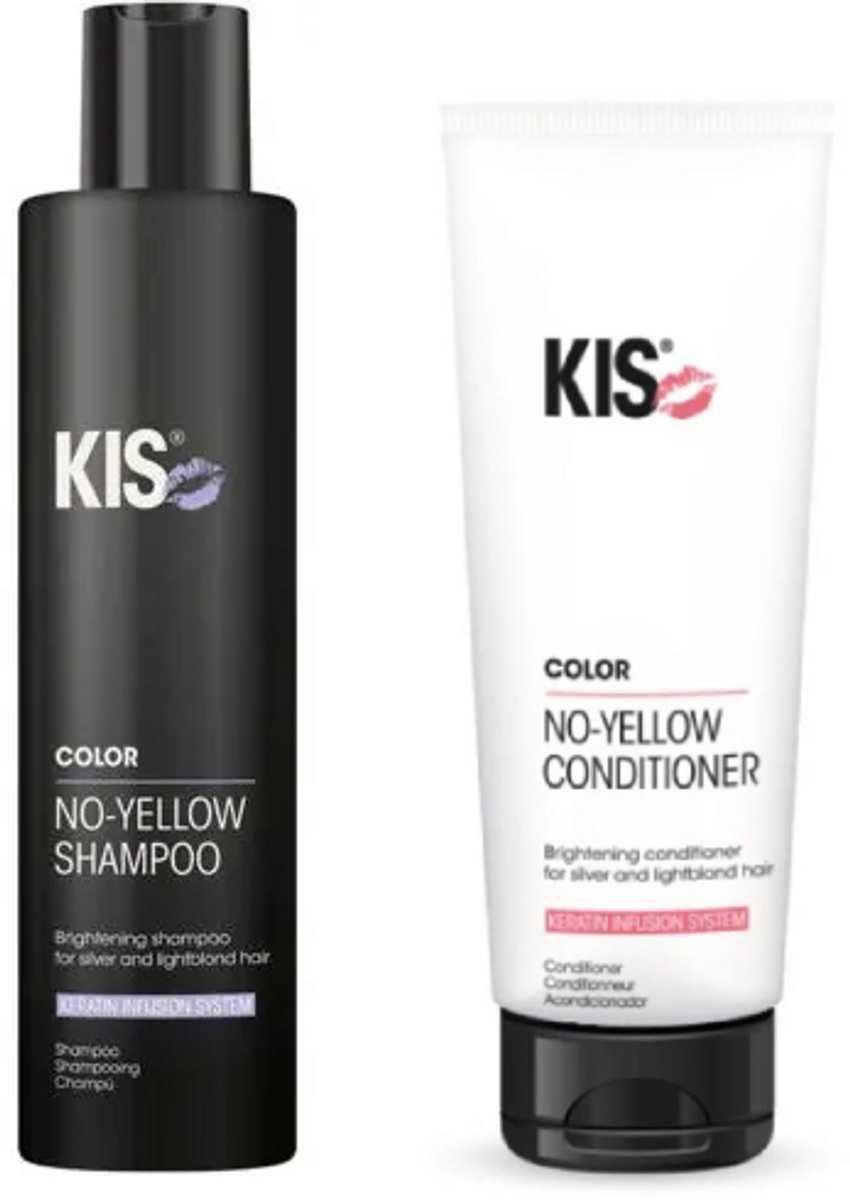 KIS No-Yellow Shampoo en Conditioner