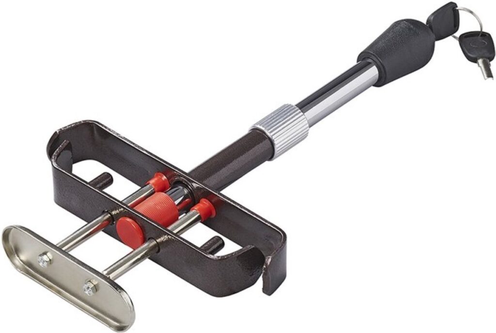 Autoslot stuurbeveiliging met sleutels