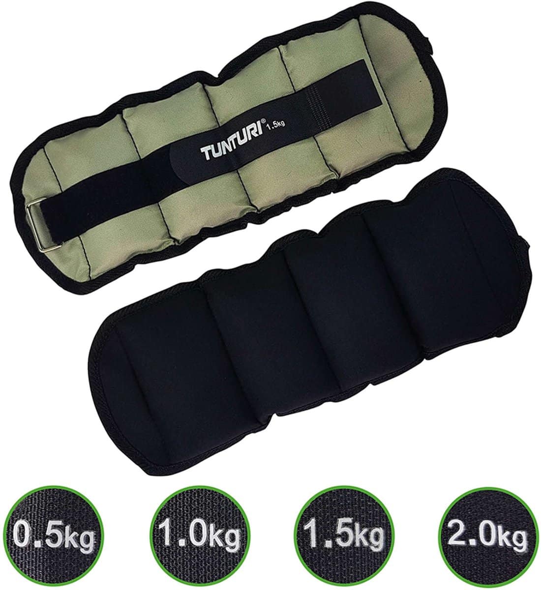 Gewichtsmanchetten voor training, verstelbare strap