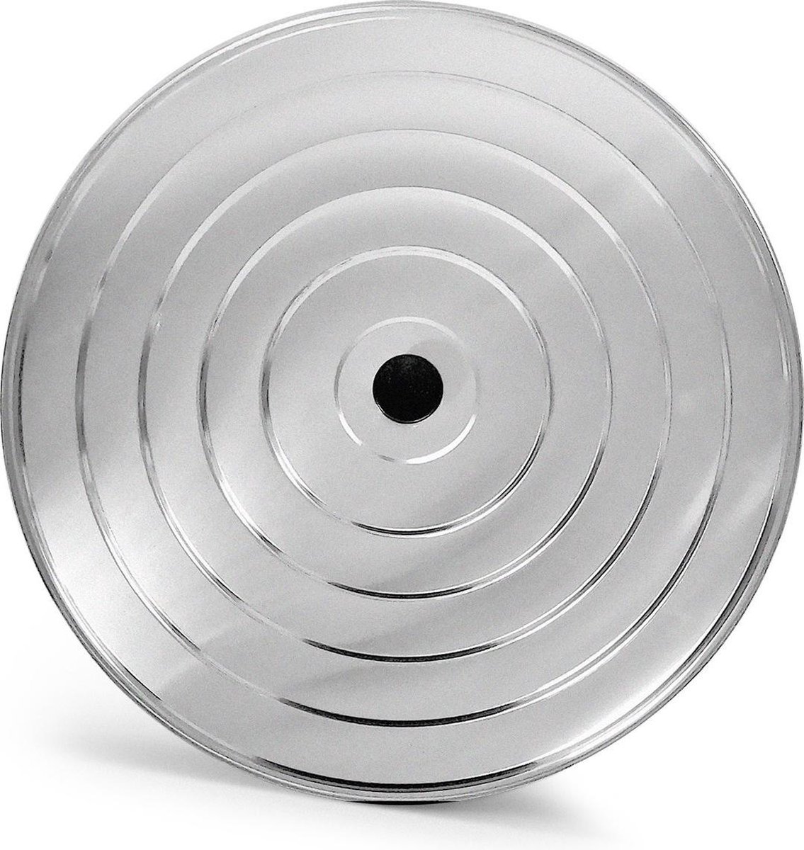 Reflecterend aluminium isolatieplaat met concentrische cirkels