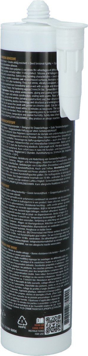 Buis kit met spuitmond voor afdichting