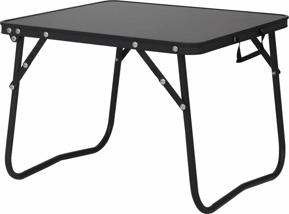 Opvouwbare campingtafel met metalen poten