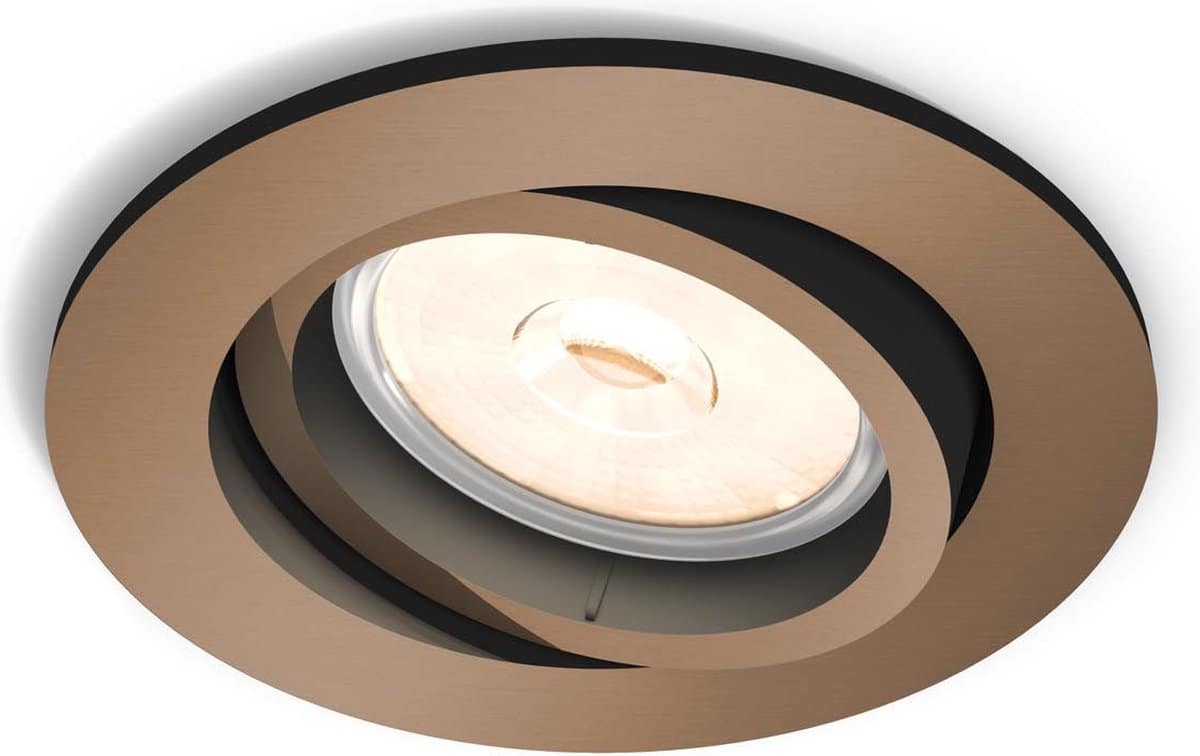 Inbouwspot metaal rond, modern ontwerp