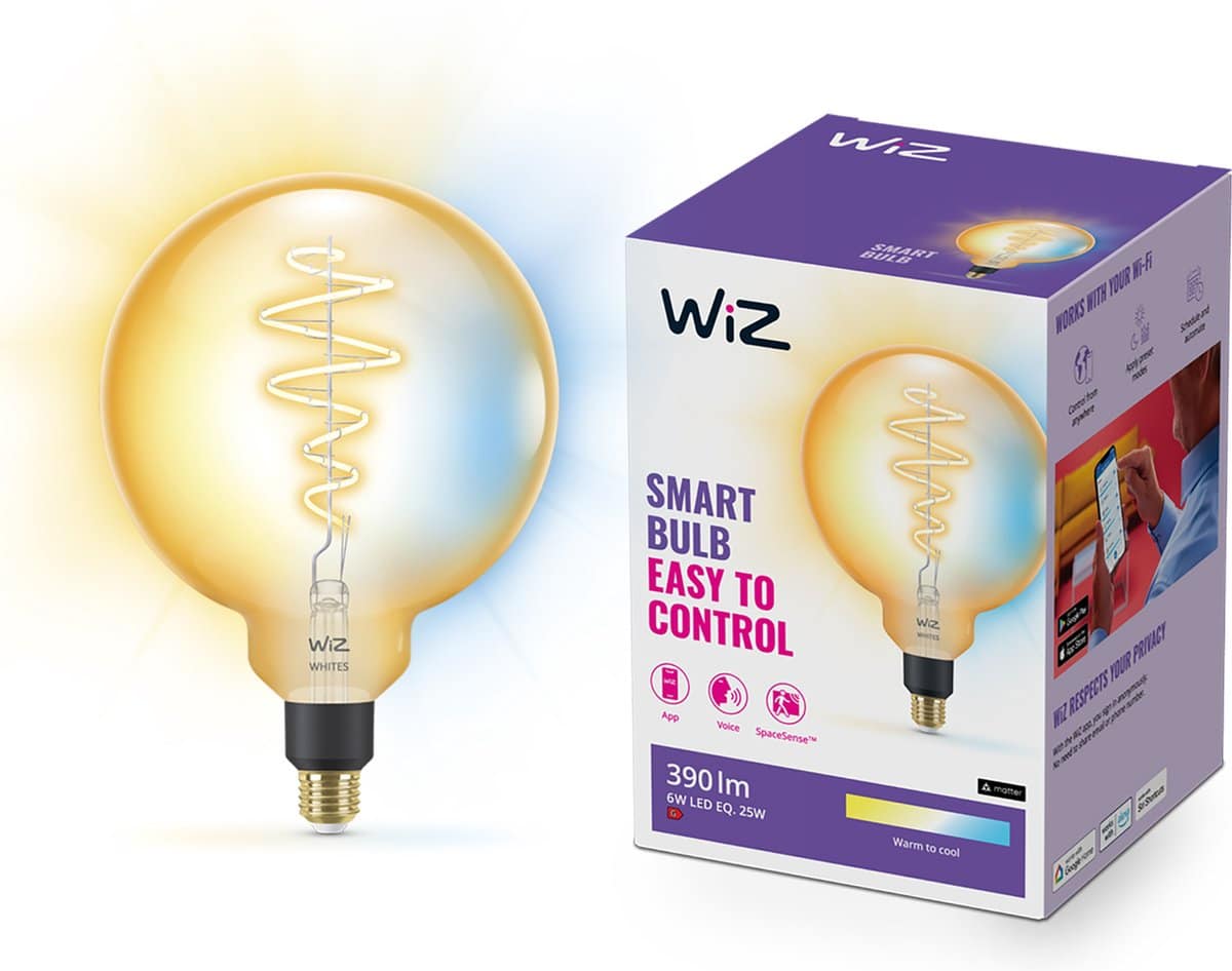 WiZ smart lamp, eenvoudig te bedienen met app