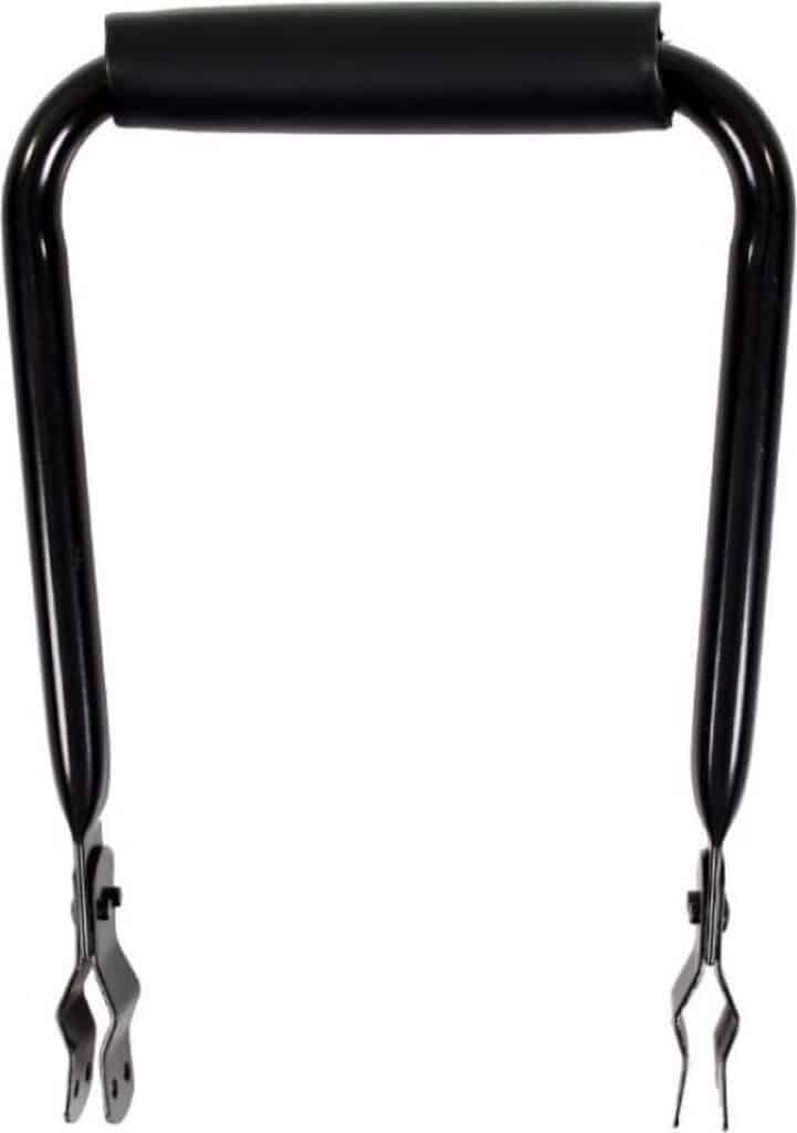 Handvat metaal met zwarte bekleding voor apparaten