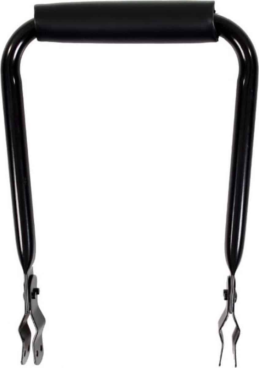 Handvat metaal met zwarte bekleding voor apparaten