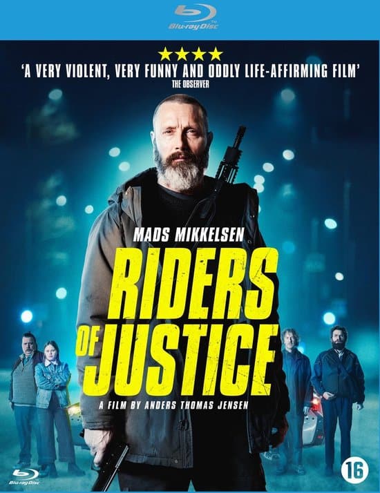 Filmcover Riders of Justice met Mads Mikkelsen.