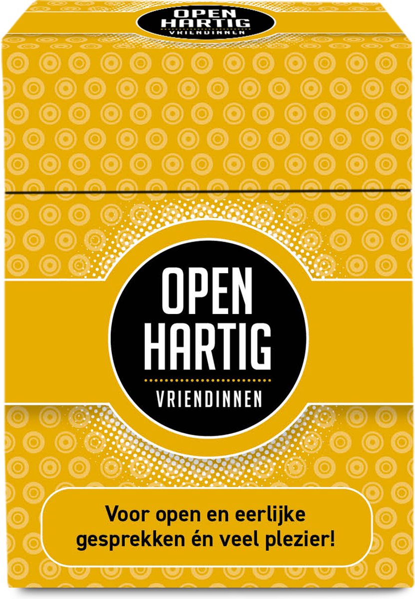 Openhartig spel voor vrienden, eerlijk en leuk.