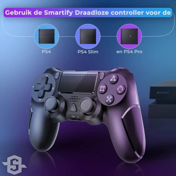 Smartify controller voor PS4, PS4 Slim, PS4 Pro.