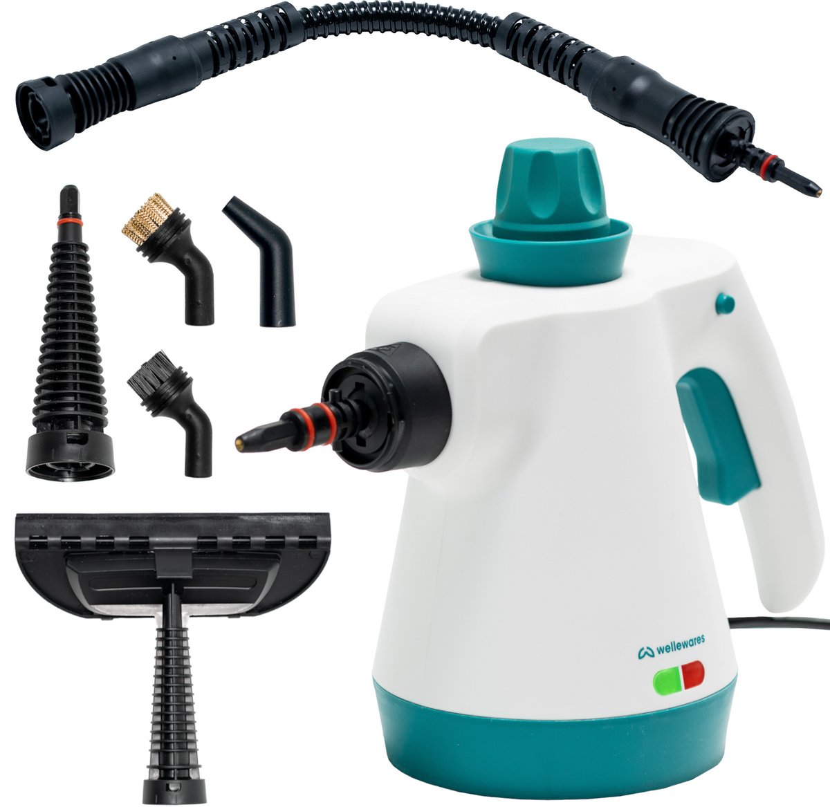 Handstoomreiniger met diverse opzetstukken