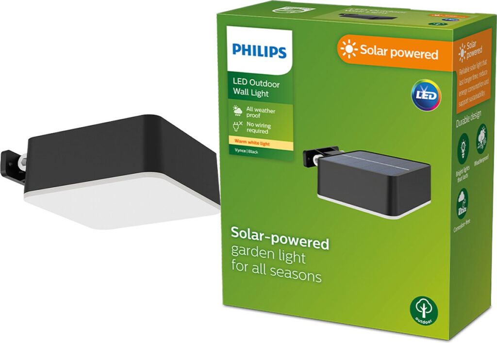 Solar tuinlamp voor alle seizoenen