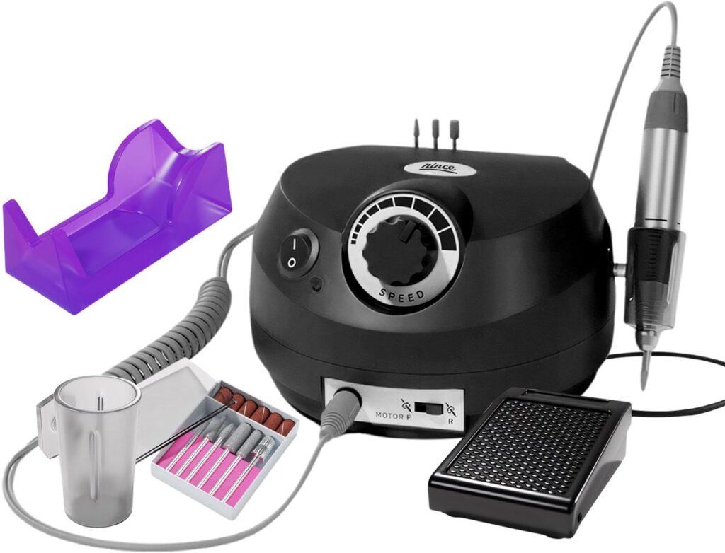 Elektrische nagelfrees set met accessoires