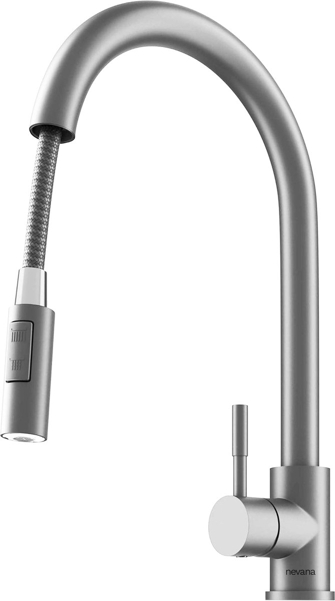 Robinet de cuisine moderne avec tuyau extractible