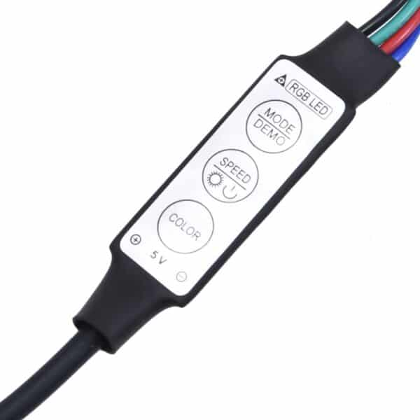 RGB LED controller met knoppen