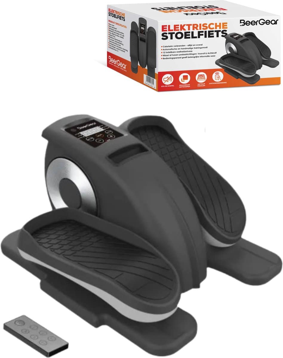 Elektrische stoelfiets met doos en afstandsbediening