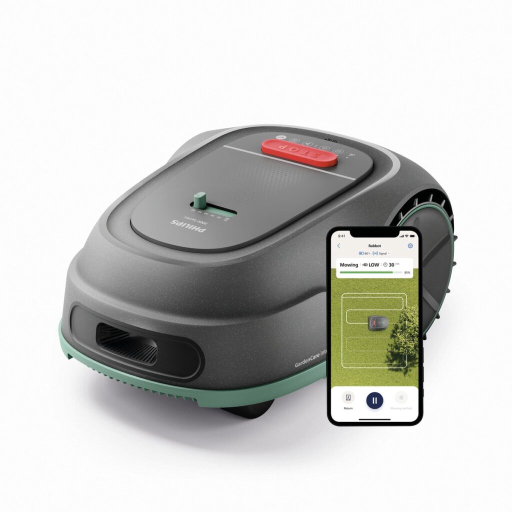 Robotmaaier met smartphone app bediening