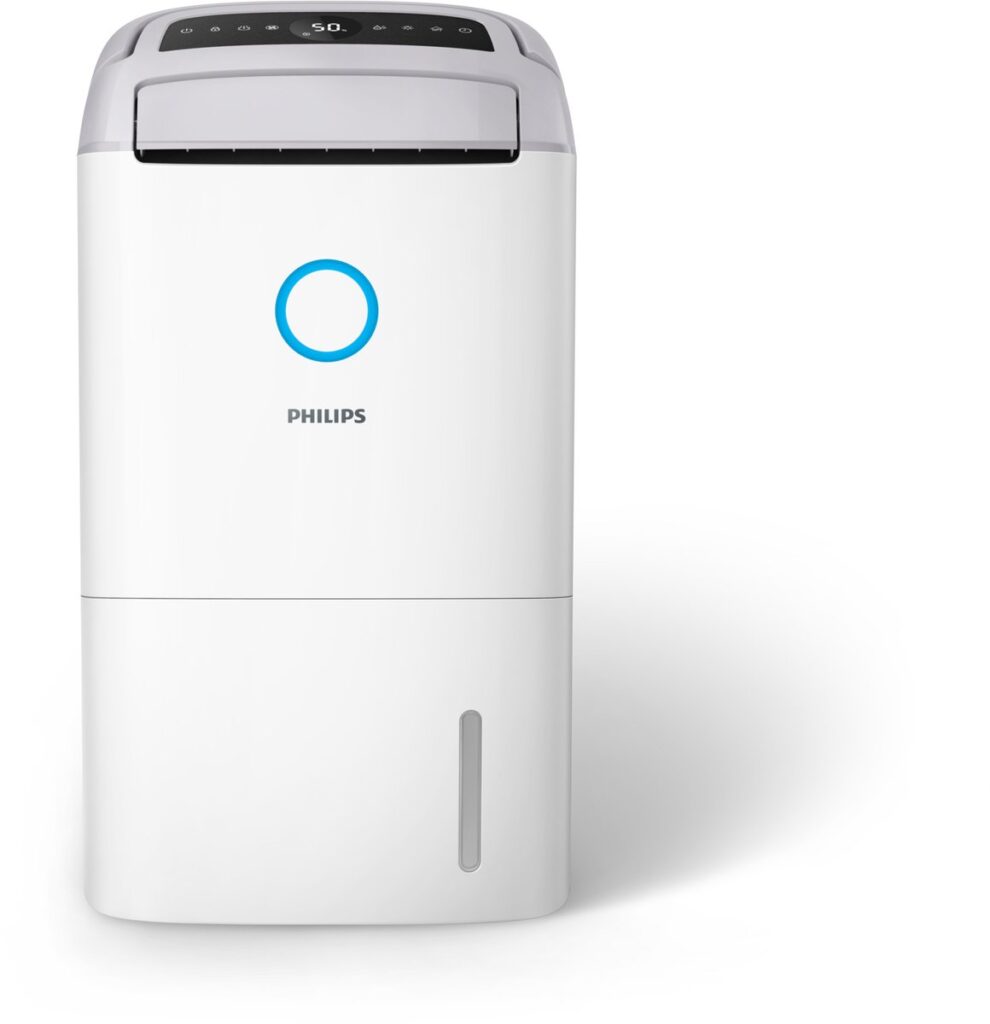 Philips luchtontvochtiger met digitale display