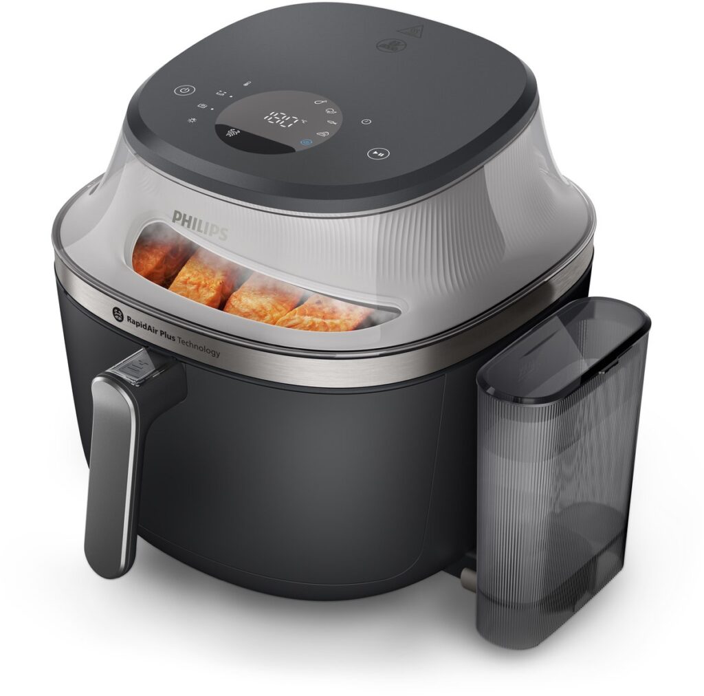Philips airfryer met kijkvenster en touchscreen