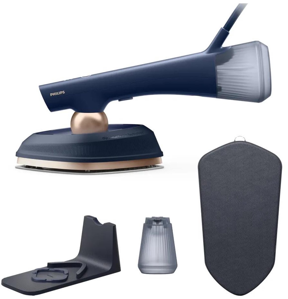 Philips handstomer met accessoires en hittebestendige mat