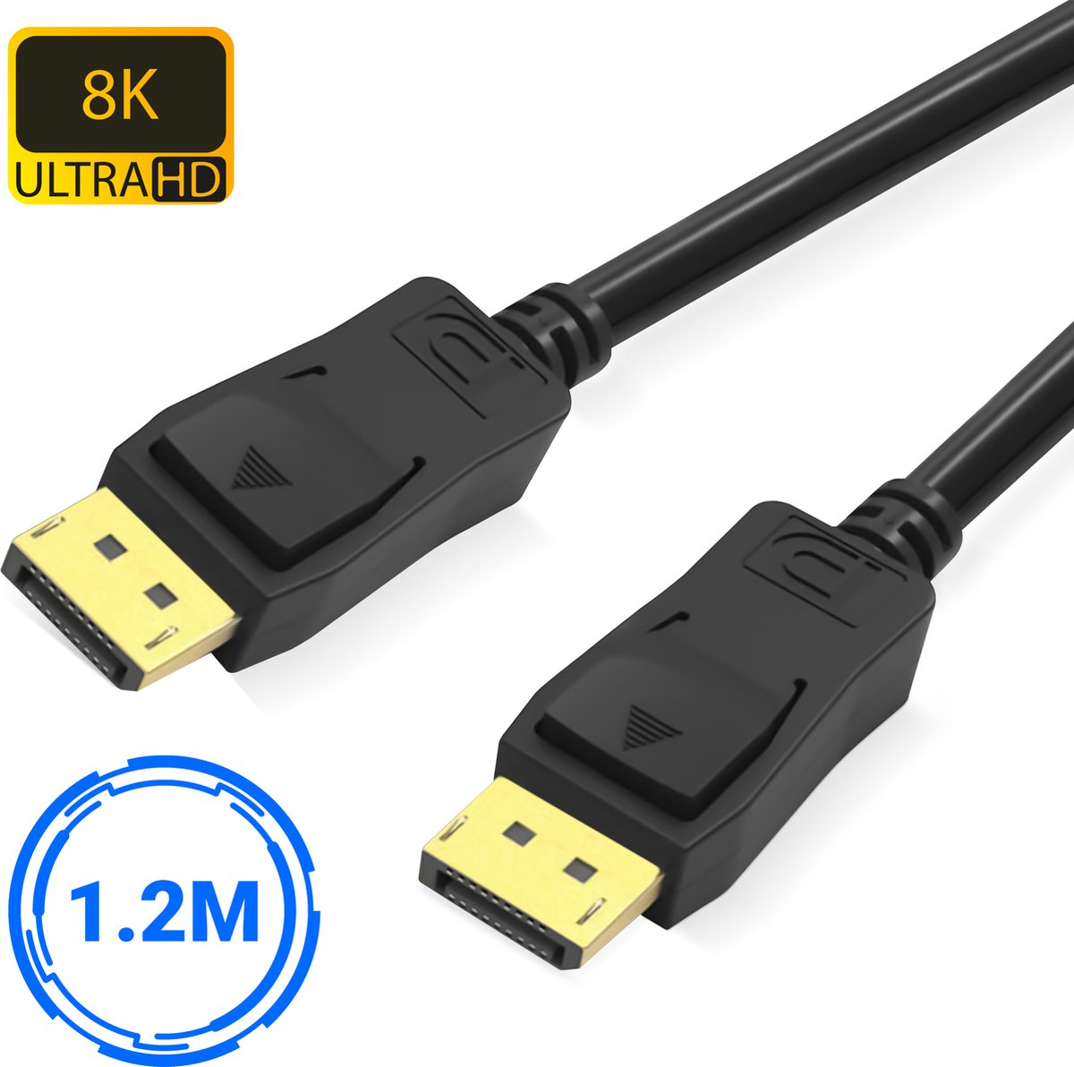 8K DisplayPort kabel 1.2 meter
