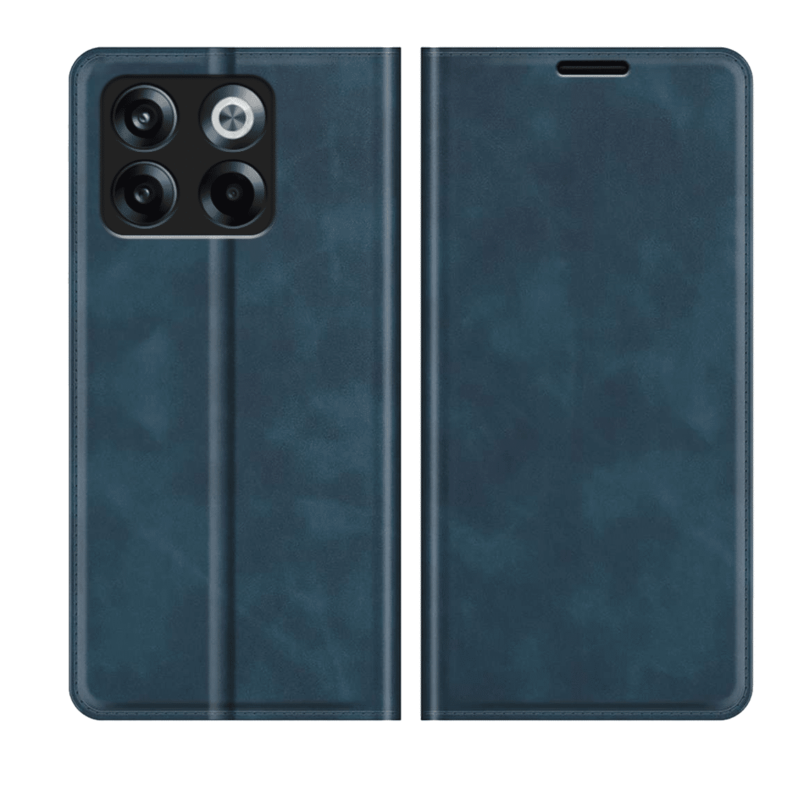 just in case wallet case magnetic voor oneplus 10t blauw