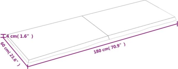 Afbeelding van een opvouwbare matras met afmetingen.