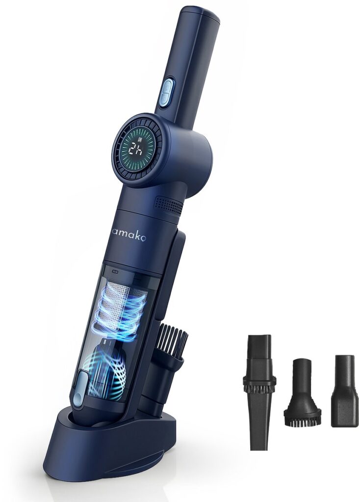 Draadloze stofzuiger met opzetstukken