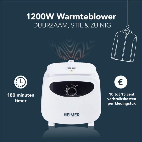 1200W verwarmingsblower met timer en lage kosten.