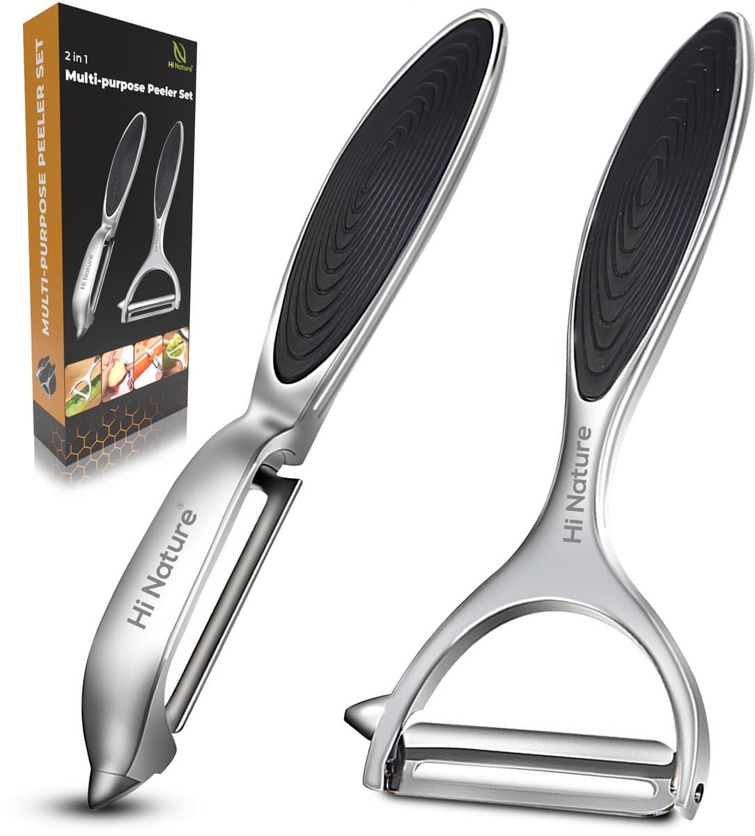 2-in-1 schilmesje met luxe handvat