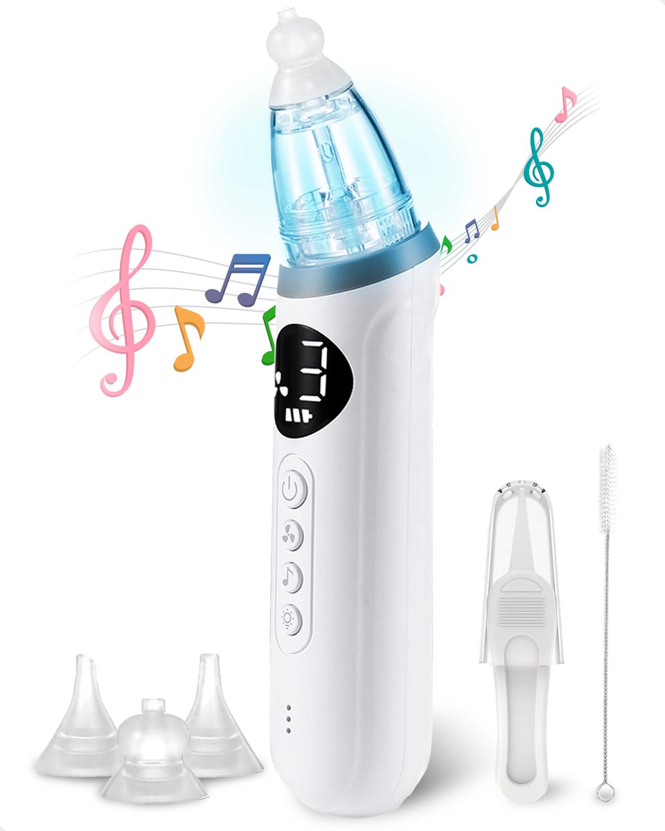 Spray nasal électronique avec musique et accessoires.