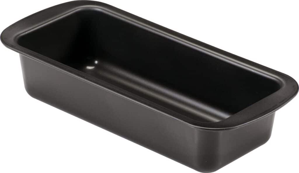 Zwarte bakvorm voor cake en brood