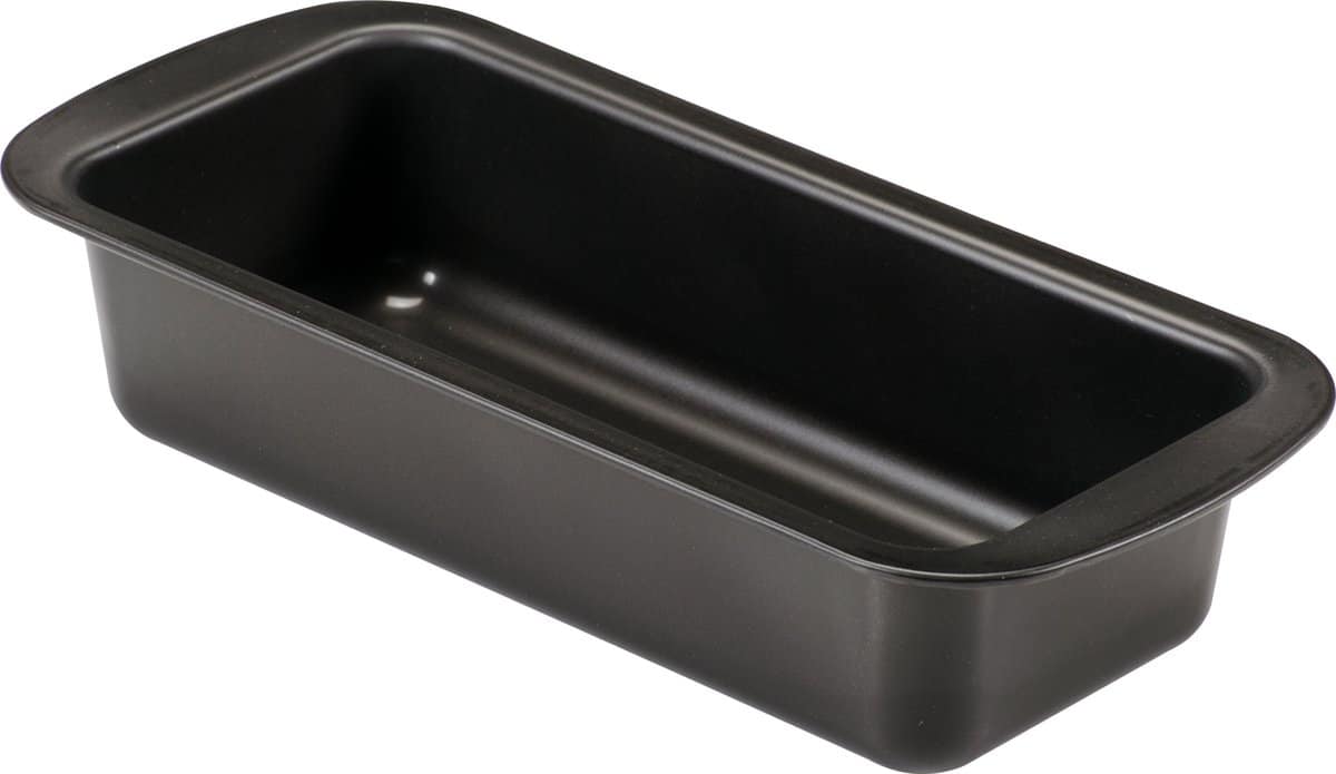 Zwarte bakvorm voor cake en brood
