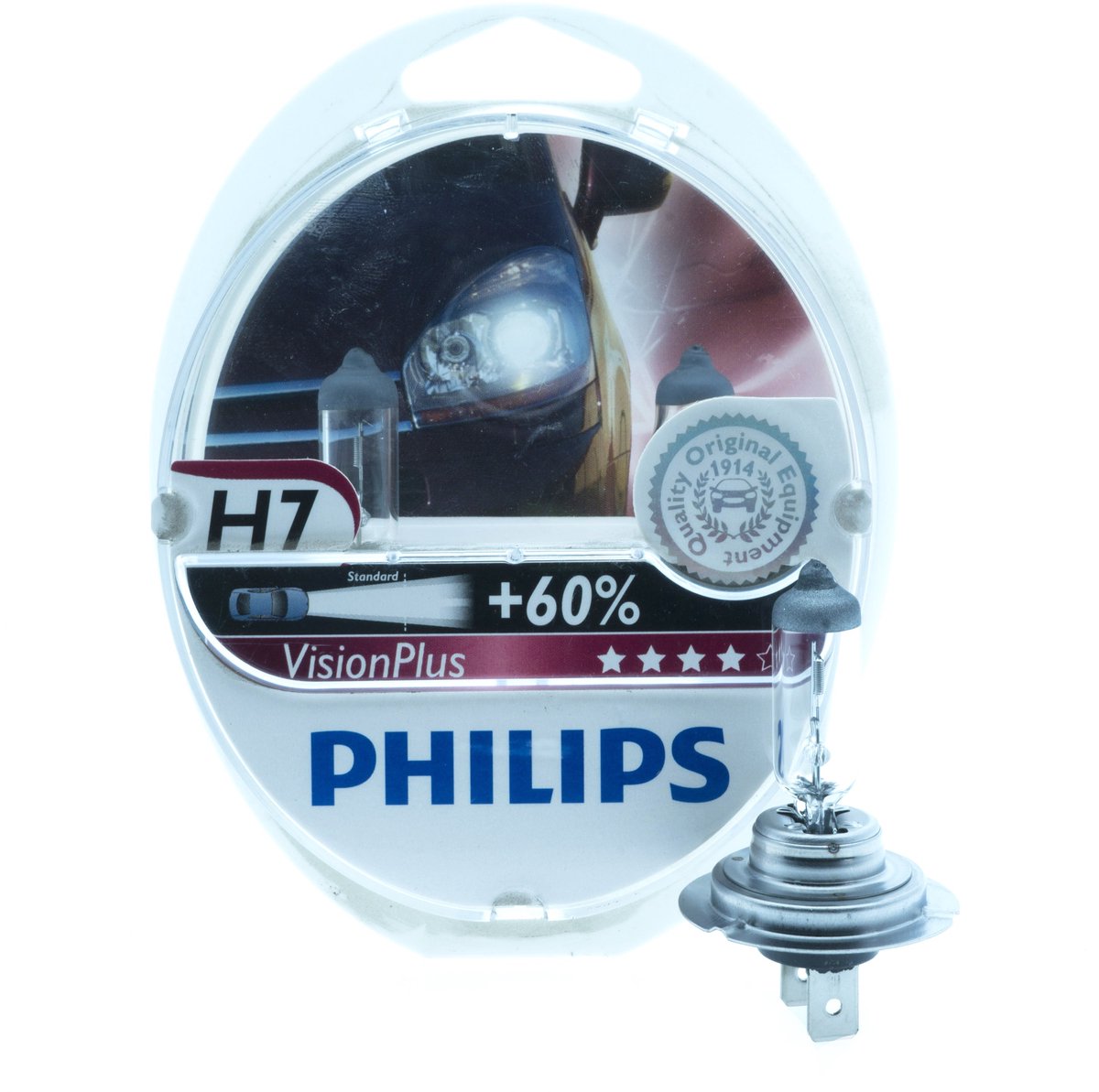 Philips H7 VisionPlus autolamp verpakking