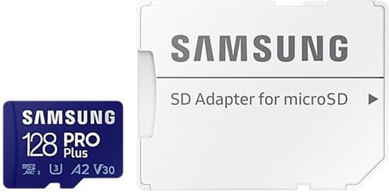samsung pro plus microsdxc 128 gb geheugenkaart