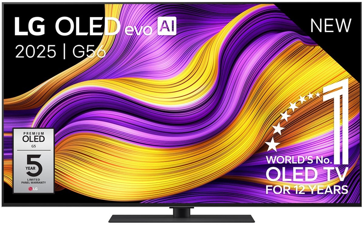 LG OLED evo AI 2025 G56 televisie