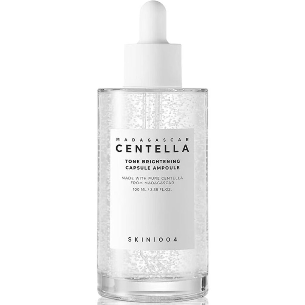 Centella huidverzorgingsserum in doorzichtige fles