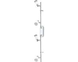 Moderne plafondlamp met verstelbare spotschijnwerpers