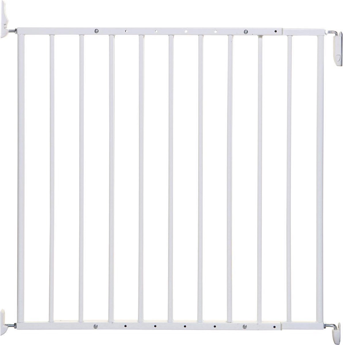 Wit veiligheidshek voor kinderen.