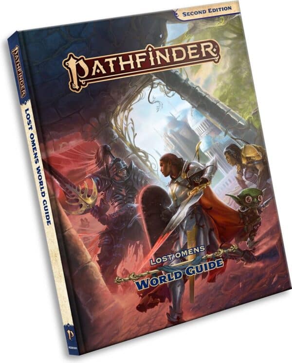 Pathfinder boek Lost Omens Wereldgids cover