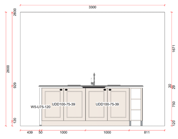 showroomkeuken windsor sahara met smeg apparatuur